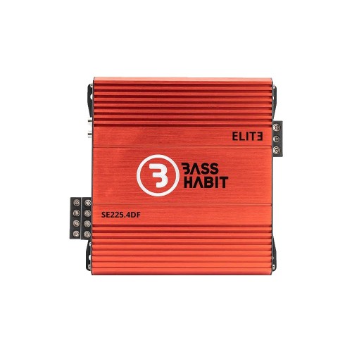 BASS HABIT SPL ELITE 225.4DF, 4-RIŲ KANALŲ AUTOMOBILINIS GARSO STIPRINTUVAS BASS HABIT SPL ELITE 225.4DF, 4-RIŲ KANALŲ AUTOMOBILINIS GARSO STIPRINTUVAS