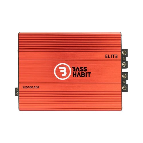 BASS HABIT SPL ELITE 5100.1DF, MONO AUTOMOBILINIS GARSO STIPRINTUVAS