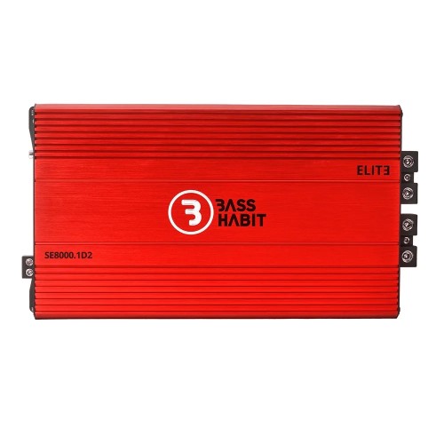 BASS HABIT SPL ELITE 8000.1D2, MONO AUTOMOBILINIS GARSO STIPRINTUVAS