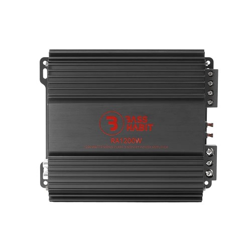 BASS HABIT REBEL RA1200W, MONO AUTOMOBILINIS GARSO STIPRINTUVAS 600W