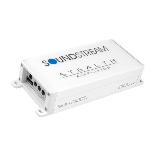 SOUNDSTREAM SM4.1000D, 4-RIŲ KANALŲ MARINE STIPRINTUVAS