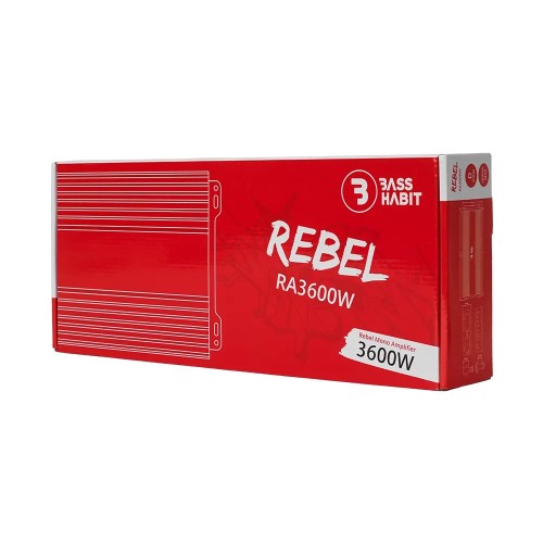 BASS HABIT REBEL RA3600W, MONO AUTOMOBILINIS GARSO STIPRINTUVAS BASS HABIT REBEL RA3600W, MONO AUTOMOBILINIS GARSO STIPRINTUVAS