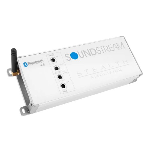 SOUNDSTREAM ST4.1000DB-2 BT, 4X90W 4-RIŲ KANALŲ GARSO STIPRINTUVAS SU BLUETOOTH