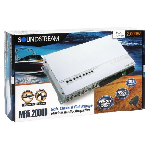 SOUNDSTREAM MR5.2000D, STIPRINTUVAS
