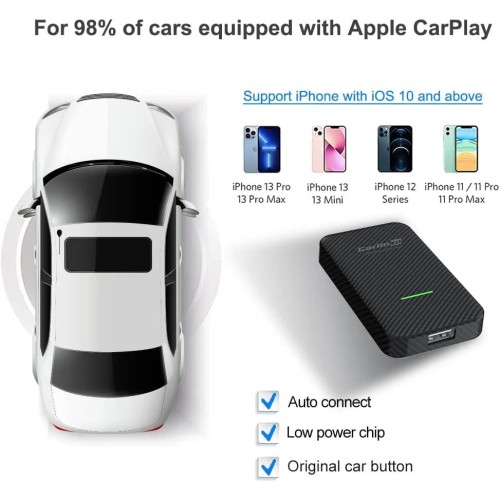 CARLINKIT 3.0 2023, BELAIDIS CARPLAY ADAPTERIS CARLINKIT 3.0 2023, BELAIDIS CARPLAY ADAPTERIS