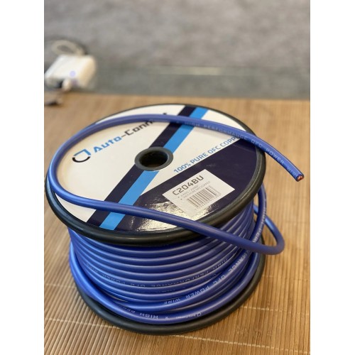 AUTO CONNECT 4 AWG / 20MM2 C204BU (100% OFC), MAITINIMO KABELIS AUTO CONNECT 4 AWG / 20MM2 C204BU (100% OFC), MAITINIMO KABELIS