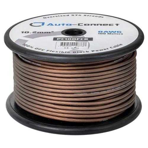 AUTO-CONNECT PC10OFCR / PC10OFCB MAITINIMO LAIDAS 10.2 MM² (8 AWG), OFC VARIS (KAINA UŽ 1 M.) AUTO-CONNECT PC10OFCR / PC10OFCB MAITINIMO LAIDAS 10.2 MM² (8 AWG), OFC VARIS (KAINA UŽ 1 M.)