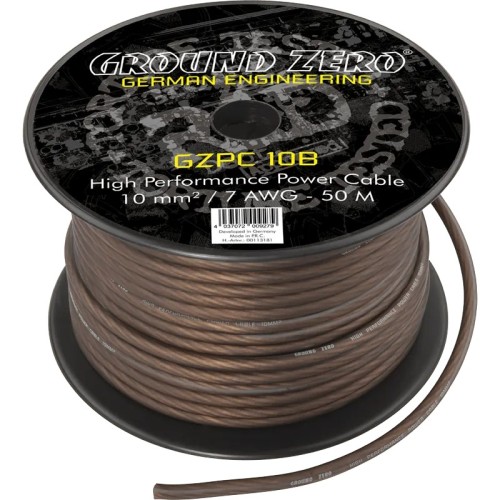MAITINIMO LAIDAS 10 MM² GROUND ZERO GZPC 10B