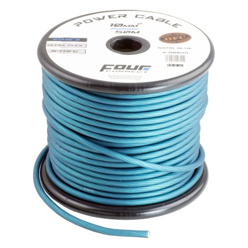 FOUR CONNECT 4-800311 STAGE3 10MM2 SATIN BLUE S-TOFC MAITINIMO KABELIS