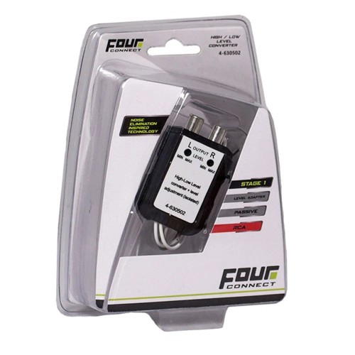 FOUR CONNECT 4-630502 HIGH LOW CONVERTER PASSIVE ADJUSTABLE