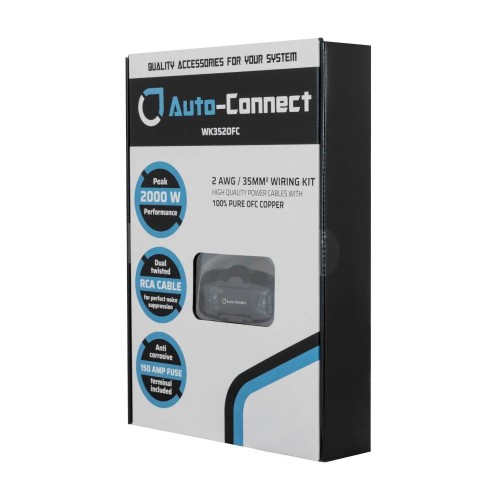 AUTO CONNECT WK352OFC, (OFC) 35 MM² / 2 AWG LAIDŲ RINKINYS AUTO CONNECT WK352OFC, (OFC) 35 MM² / 2 AWG LAIDŲ RINKINYS