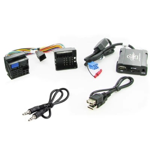 AUTOMOBILINIS USB/SD ADAPTERIS CTARNUSB005, SKIRTAS RENAULT 12PIN QUADLOCK