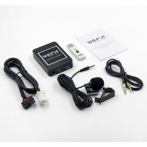 WEFA, 03BT, USB/BT ADAPTERIS 6+6 TOYOTA, LEXUS