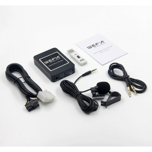 WEFA, 04BT, USB/BT ADAPTERIS 5+7 TOYOTA, LEXUS WEFA, 04BT, USB/BT ADAPTERIS 5+7 TOYOTA, LEXUS