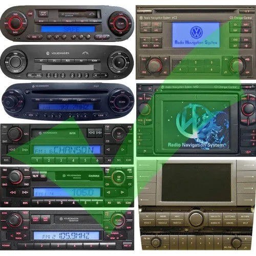 WEFA VW USB/SD/BLUETOOTH, 8PIN ADAPTERIS
