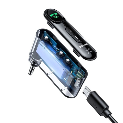 AUTOMOBILINIS BLUETOOTH IMTUVAS BASEUS QIYIN AUX