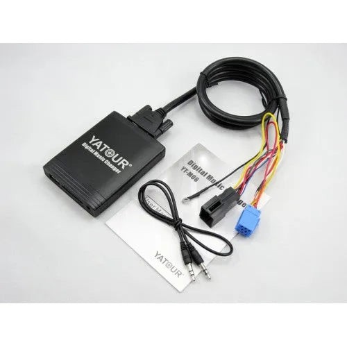 AUTOMOBILINIS USB/SD/AUX ADAPTERIS YATOUR YT-M06, ISO 8-PIN, SKIRTAS A AUTOMOBILINIS USB/SD/AUX ADAPTERIS YATOUR YT-M06, ISO 8-PIN, SKIRTAS A