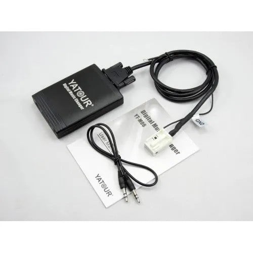 AUTOMOBILINIS USB/SD/AUX ADAPTERIS YATOUR YT-M06, ISO 12-PIN, SKIRTAS AUTOMOBILINIS USB/SD/AUX ADAPTERIS YATOUR YT-M06, ISO 12-PIN, SKIRTAS