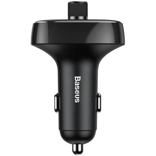 AUTOMOBILINIS ĮKROVIKLIS FM SIŲSTUVAS „AUX“ MODULIATORIUS „BLUETOOTH“ LAISVŲ RANKŲ ĮRANGA BASEUS S09 T-TYPE DUAL USB AUTOMOBILINIS ĮKROVIKLIS FM SIŲSTUVAS „AUX“ MODULIATORIUS „BLUETOOTH“ LAISVŲ RANKŲ ĮRANGA BASEUS S09 T-TYPE DUAL USB