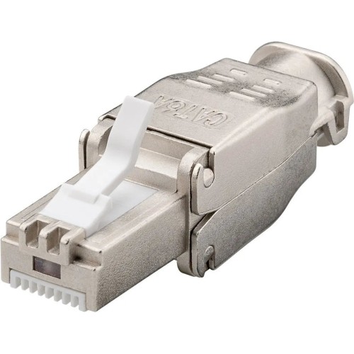 GOOBAY TOOL-FREE RJ45 NETWORK PLUG CAT 6A STP, RJ45 TINKLO KABELIS