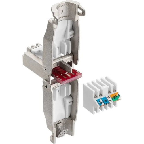 GOOBAY TOOL-FREE RJ45 NETWORK PLUG CAT 6A STP, RJ45 TINKLO KABELIS