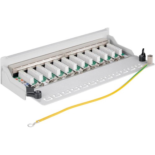GOOBAY CAT 6 MINI/DESKTOP PATCH PANEL, 12 JUNGČIŲ BLOKAS GOOBAY CAT 6 MINI/DESKTOP PATCH PANEL, 12 JUNGČIŲ BLOKAS