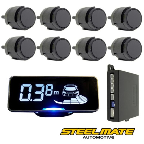 STEEL MATE PTS800V2 BTI PARKAVIMO SISTEMA PRIEKIUI IR GALUI