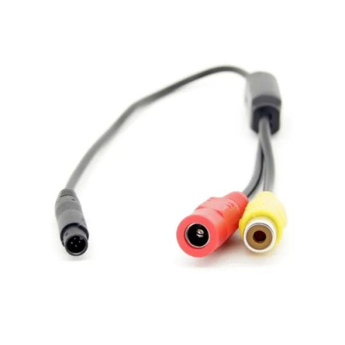LA4PRCA01 ATBULINĖS KAMEROS ADAPTERIS 4PIN->RCA+AC