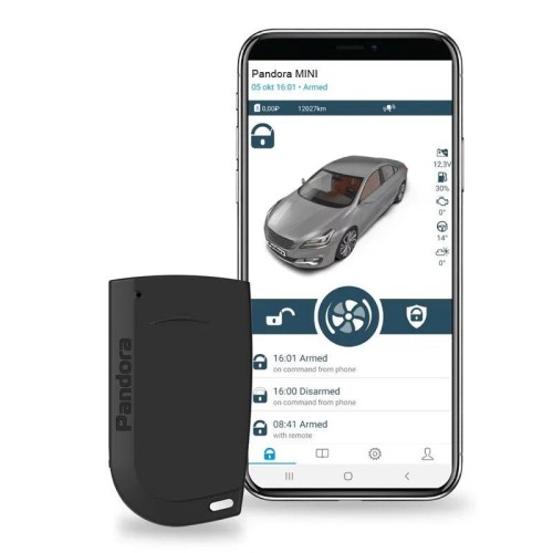 PANDORA MINI, IŠMANI SIGNALIZACIJA AUTOMOBILIUI