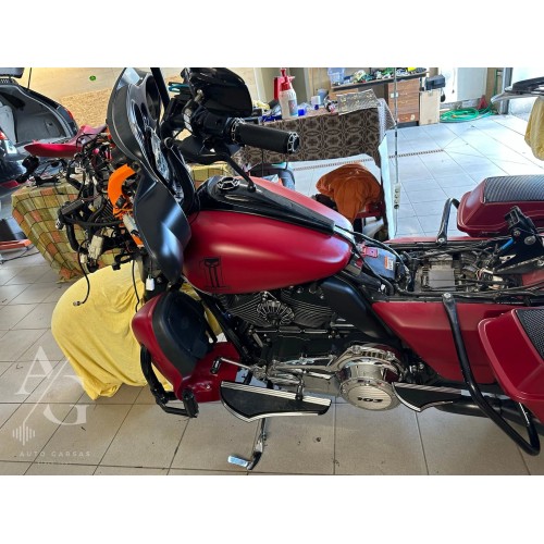 HARLEY DAVIDSON STREET GLIDE, GARSO APARATŪRA