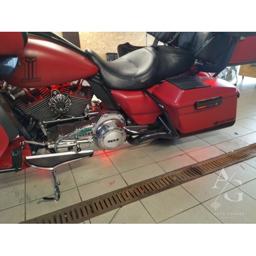 HARLEY DAVIDSON STREET GLIDE, GARSO APARATŪRA