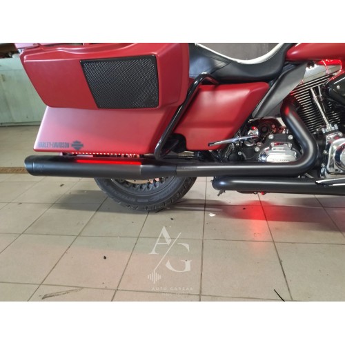 HARLEY DAVIDSON STREET GLIDE, GARSO APARATŪRA