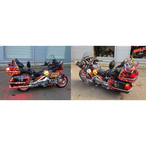 GOLDWING MOTOCIKLO TIUNINGAS