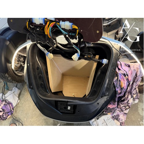 CANAM SPYDER (2020M), GARSO APARATŪROS PROJEKTAS MOTOCIKLUI