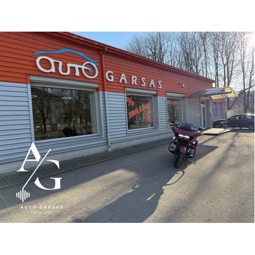 HARLEY DAVIDSON, PATOBULINTA GARSO APARATŪRA