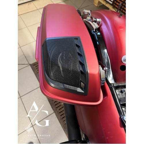 HARLEY DAVIDSON, PATOBULINTA GARSO APARATŪRA
