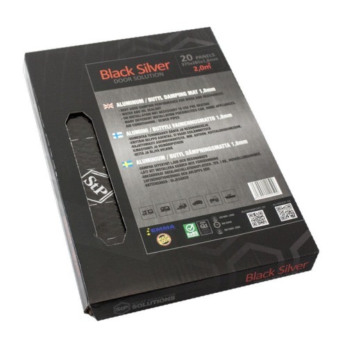 STP BLACK SILVER DOOR