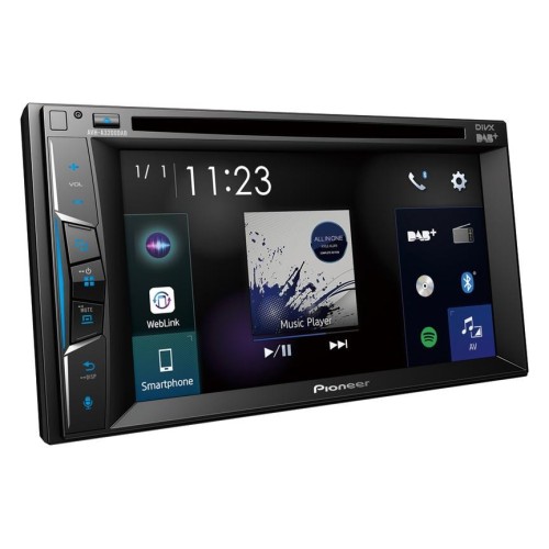 PIONEER    AVH-A3200DAB AUTOMOBILINĖ MULTIMEDIJA WEBLINK PALAIKYMAS