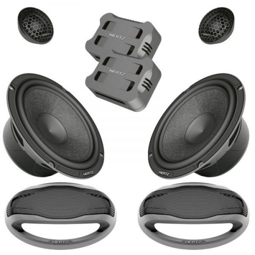 HERTZ    CK 165 GARSIAKALBIAI AUTOMOBILIUI KOMPONENTINIAI JAUTRUMAS 93 DB SPL VARŽA 4Ω DAŽNIŲ JUOSTA 55 ÷ 22,5KHZ   