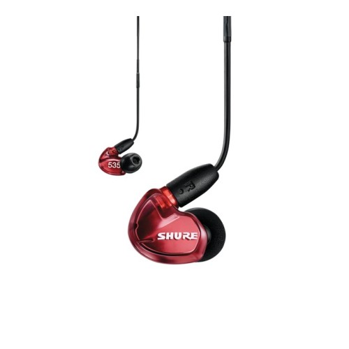 SMANOS   SHURE SE535 WIRELESS BELAIDĖS IN-EAR TIPO AUSINĖS SU IŠORINIŲ GARSŲ SLOPINIMO FUNKCIJA VEIKIA IKI 10 VAL