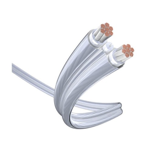 IN-AKUSTIK    EXELLENZ  LS SILVER 2.5MM KOLONĖLĖS KABELIS KAINĄ UŽ METRĄ GIJOS SKERSMUO 0,07MM 