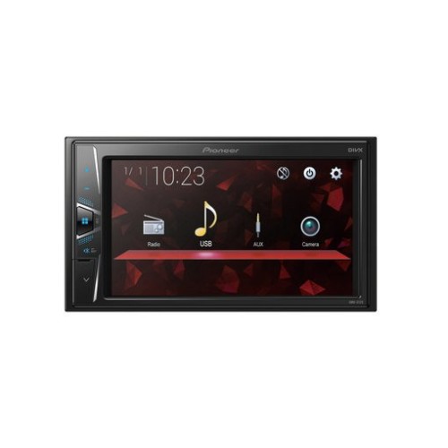 PIONEER    DMH-G120 AUTOMOBILINĖ MULTIMEDIJA 6.2 COLIŲ LIETIMUI JAUTRUS EKRANAS,USB BEI AUX JUNGTYS 