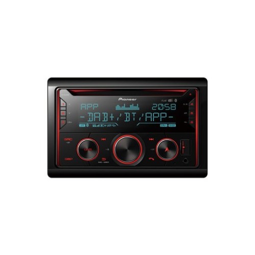 PIONEER    FH-S820DAB AUTOMOBILINĖ MAGNETOLA 2-DIN