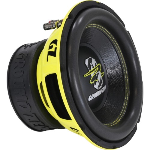 GROUND ZERO    GZRW 10XSPL ŽEMŲ DAŽNIŲ GARSIAKALBIS AUTOMOBILIUI 1200 W SPL GALIA 2 X 2 OMAI