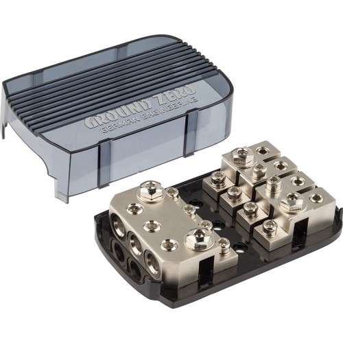 GROUND ZERO   GZFH 3.50/4.20 ANL/MANL SAUGIKLIŲ LAIKIKLIS 3 X 50 MM² / 4 AWG 4 X 20 MM² / 4 AWG 