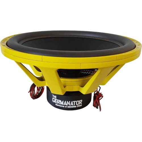 GROUND ZERO    GZ THE GERMANATOR AUTOMOBILINIS ŽEMŲ DAŽNIŲ GARSIAKALBIS GALIA 