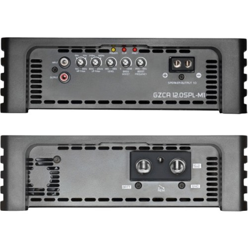 GROUND ZERO    GZCA 12.0SPL-M1 AUTOMOBILINIS GARSO STIPRINTUVAS GALIA