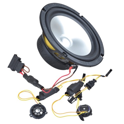 GROUND ZERO    GZCS 165VW 2-JŲ JUOSTŲ AUTOMOBILINIŲ GARSIAKALBIŲ SISTEMA VW