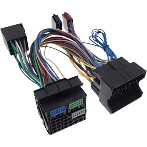 GROUND ZERO    GZCS ISO QUADLOCK II ADAPTERIS TINKA VW/AUDI/BMW/MERCEDES MODELIAMS PO 2013M.