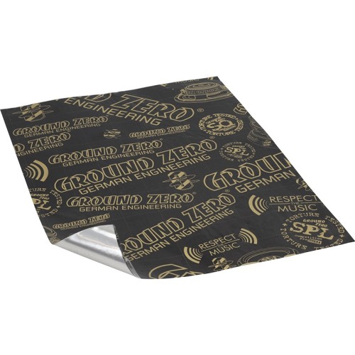 GROUND ZERO    GZDA 1200AL-GOLD ALIUMINIO FOLIJA SU LIPNIU SLUOKSNIU 